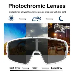 Cycling Polarized Sunglasses Photochromic Glasses MTB BMX XC Bike Goggles Gafas