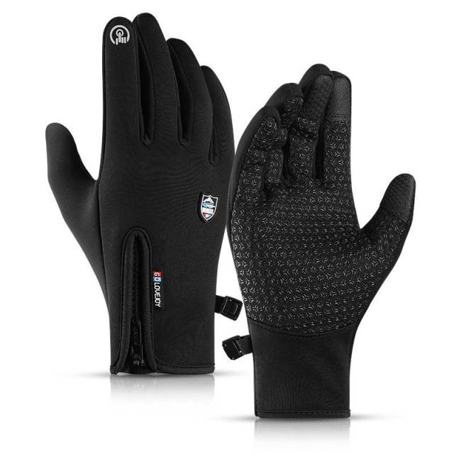 Motorbike Winter Thermal Gloves Windproof Warm Motorcycle Riding Racing Sports