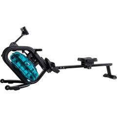 Water Rowing Machine Rower with LCD Monitor, Exercise Workout Water Rower