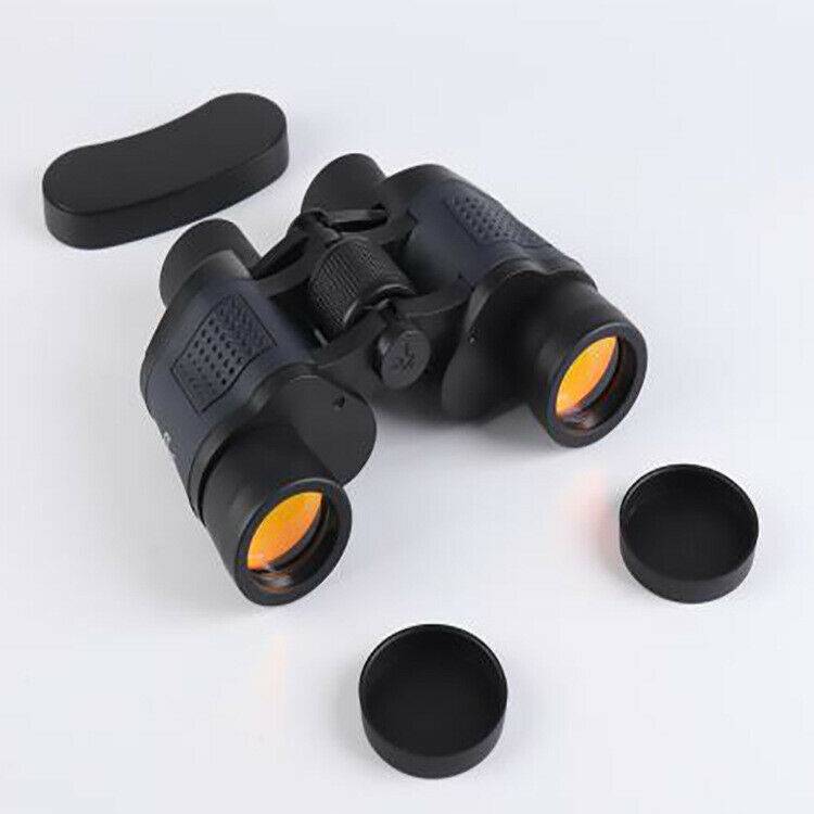 60X60 Zoom Binoculars DayNight Vision Travel Outdoor HD Hunting Telescope Bag