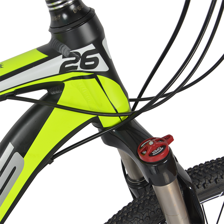 26'' Aluminum Alloy Frame,Shimano Shifter System,Front And Rear Disk Brake MTB