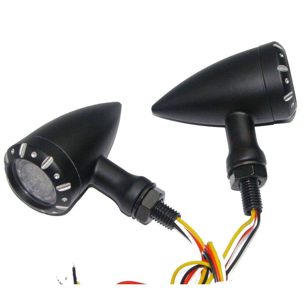 Motorcycle LED Brake Running Turn Signal Lights For Harley Dyna Bobber Chopper