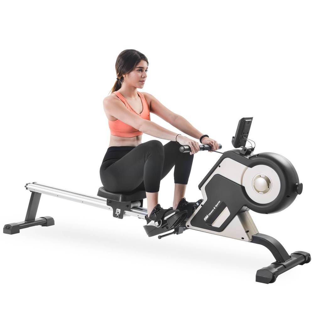 Magnetic Rowing Machine Compact Indoor Rower with Magnetic Tension System
