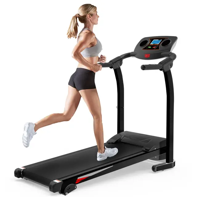 1200W Electric Treadmill Folding Motorized Running Machine,Black