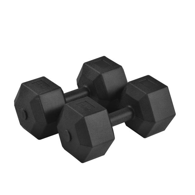 Total 44lbs Weights dumbbells set, Dumbbells - Vinyl Dumbbell Set