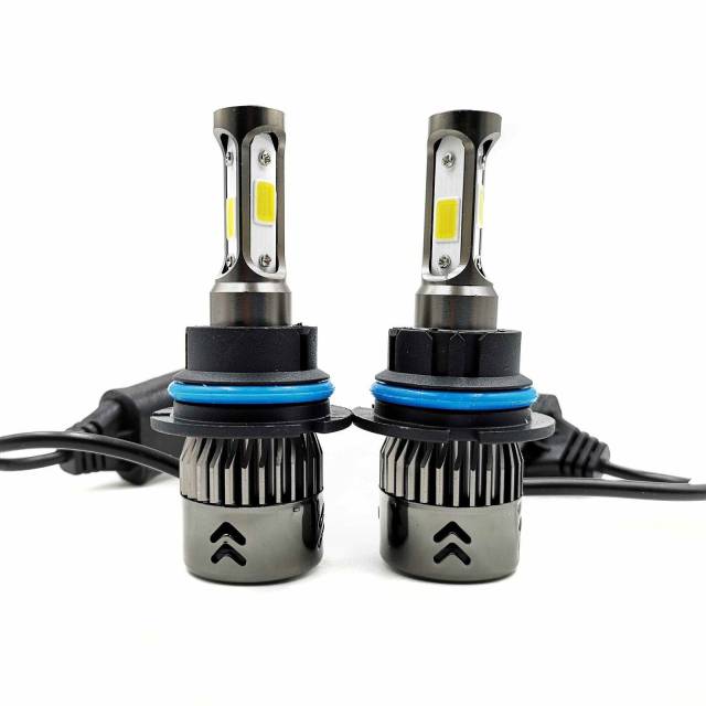 2PCS 9007 HB5 LED Headlight Kit Hi/Lo 315000LM Car Light Bulbs 8000K Ice Blue