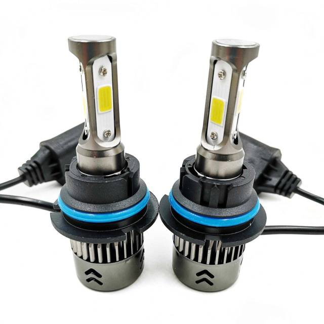 2PCS 9007 HB5 LED Headlight Kit Hi/Lo 315000LM Car Light Bulbs 8000K Ice Blue