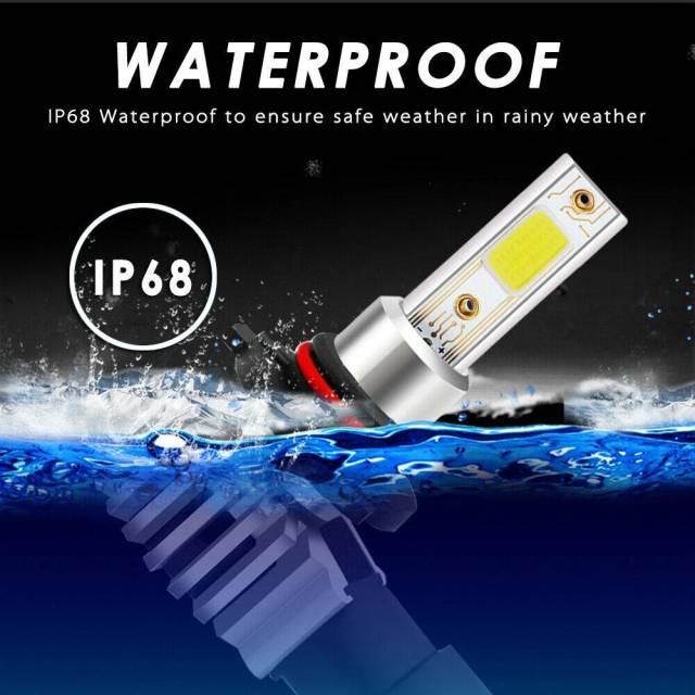 9006 HB4 LED Headlight Bulbs Kit Low Beam 6000K White 3005W 450750LM Foglight