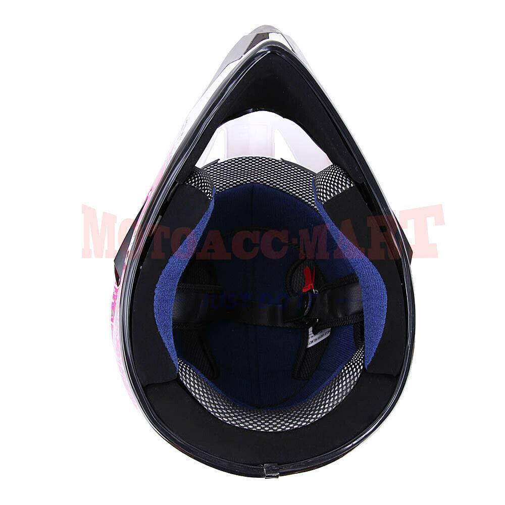 DOT Youth Kids Helmet Off Road Dirt Bike ATV Motocross Moorcycle Racing
