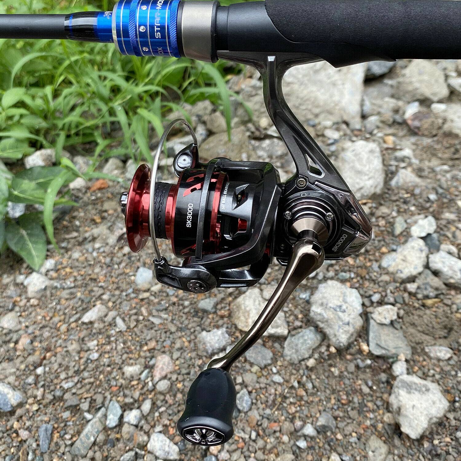 Spinning Reel, Ultralight Fishing Reel with Cover for Saltwater / Freshwater