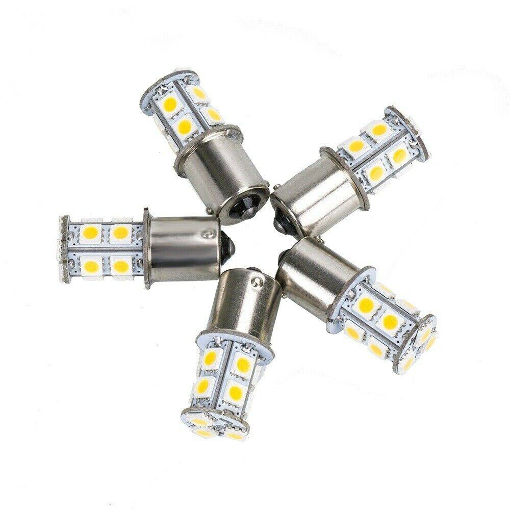 20pcs Warm White 1156 13 SMD LED 1141 1003 Interior Light Bulb Camper Trailer