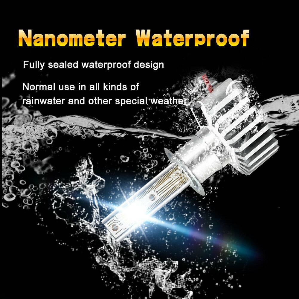 H1 COB LED Headlight Conversion Kit 1840W 276000LM Bulb High Low Beam 6000K