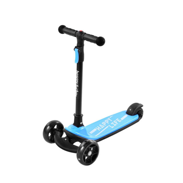 Portable Children's Scooter Kids Tricycle Car Balance Bike Toy Blue