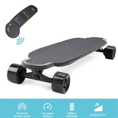 4 Wheels Fast Electric Longboard Skateboard With Dual Hub Motors