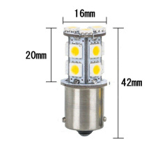 20pcs Warm White 1156 13 SMD LED 1141 1003 Interior Light Bulb Camper Trailer