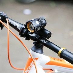 T6 LED MTB Bicycle Light Bike Front Headlight With USB Cable