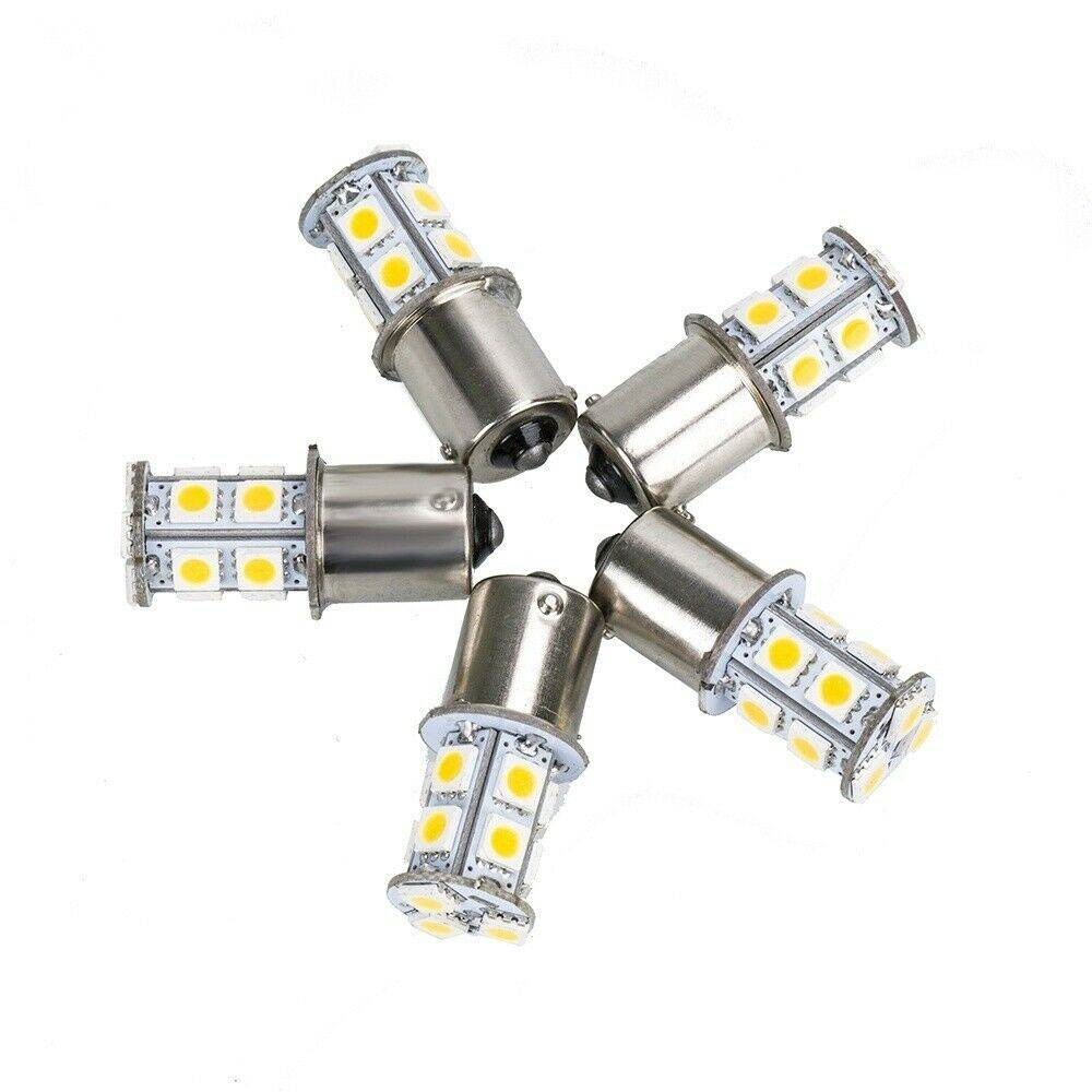 20pcs Warm White 1156 13 SMD LED 1141 1003 Interior Light Bulb Camper Trailer