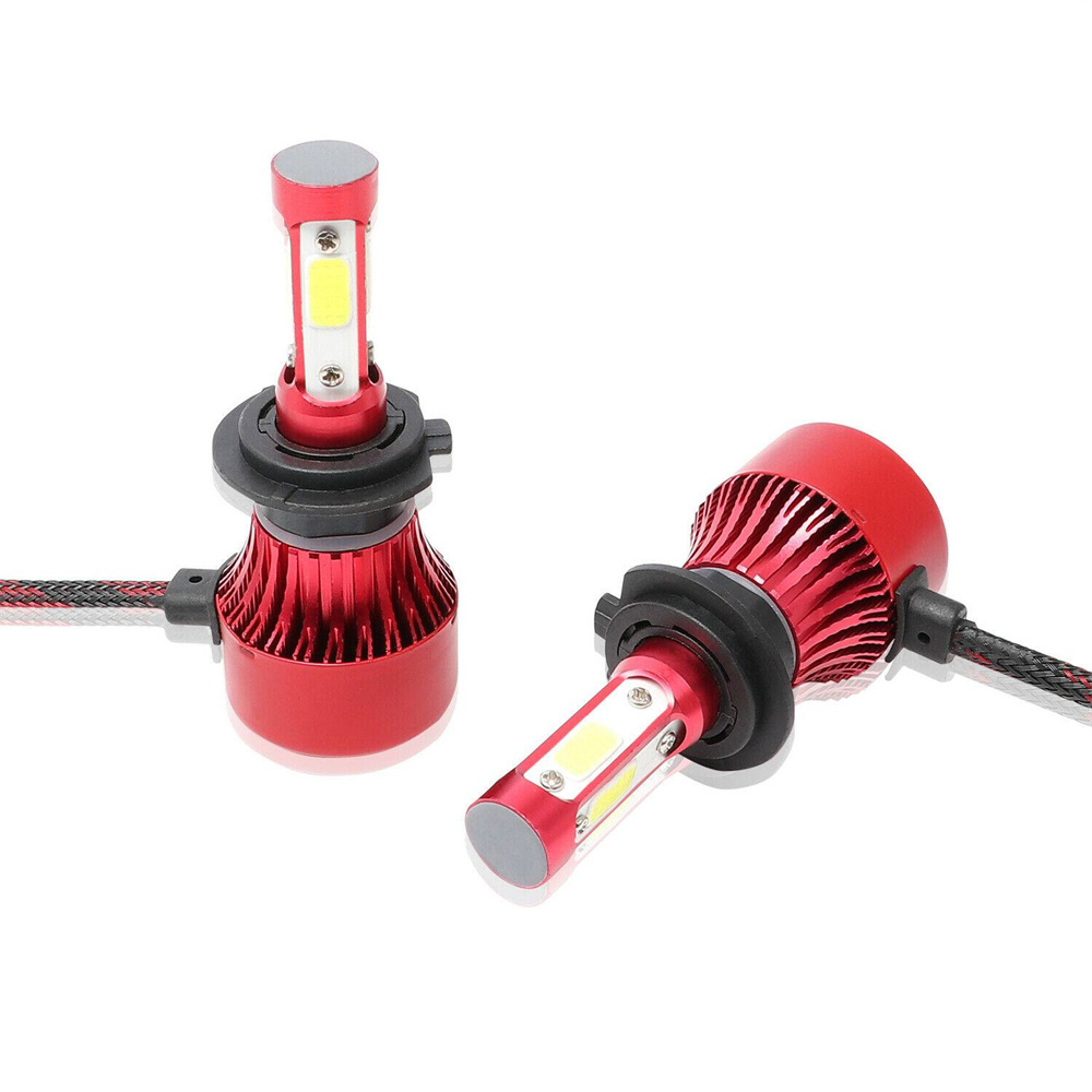 H7 2200W 330000LM LED CAR HEADLIGHT KIT 6000K REPLACE HALOGEN HID XENON BULBS