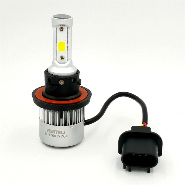 2PCS H13 9008 CREE LED Headlight Conversion Kit 285000LM HI-LO Beam Bulbs 6000K