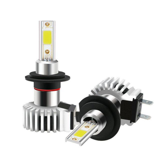 1500W 225000LM CREE LED Headlight Kit H7 6000K White High Power Bulbs One Pair