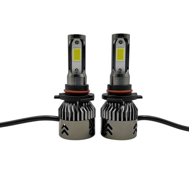 2PCS 9006 HB4 3000K Yellow Low Beam LED Headlight Conversion Kit VS HID Bulbs