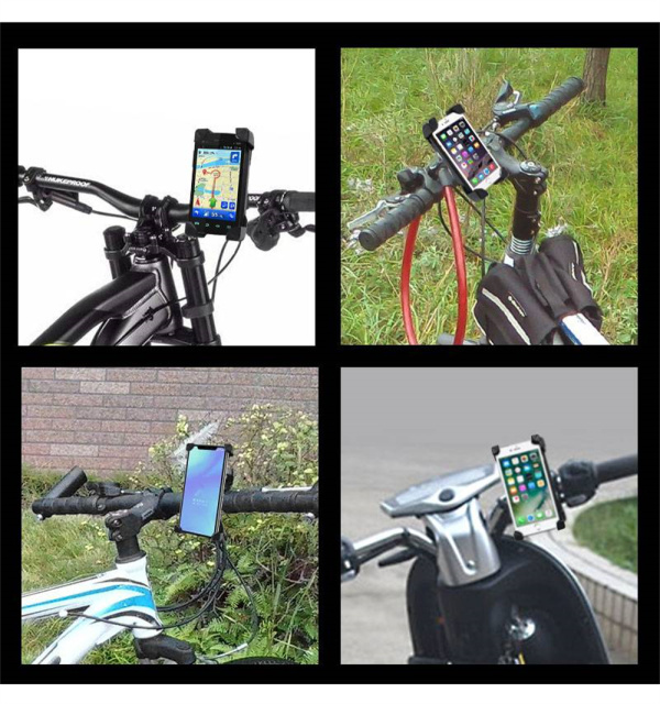 Universal Bike Phone Stand PVC Bicycle Handlebar Mount Holder