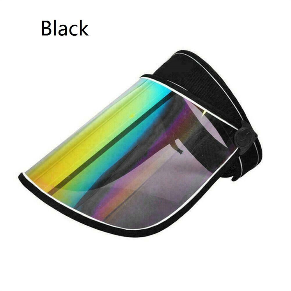Anti-UV Solar Protection Sun Visor Cap Hat Face Cover Mens Womens Summer Cap