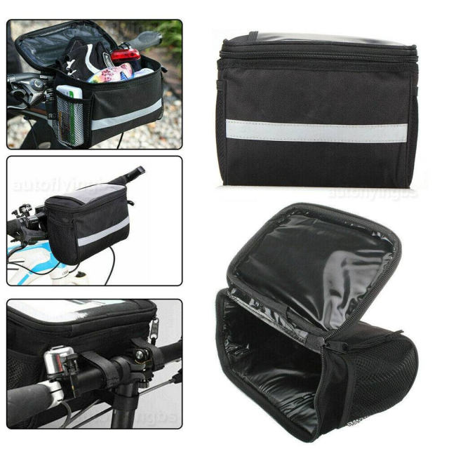 Bike Bag Bike Handlebar Bag Front Tube Side Pocket