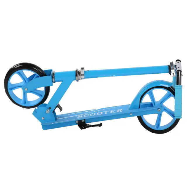 Adult Children Foldable Scooter Adjustable Height Heavy Construction Scooter