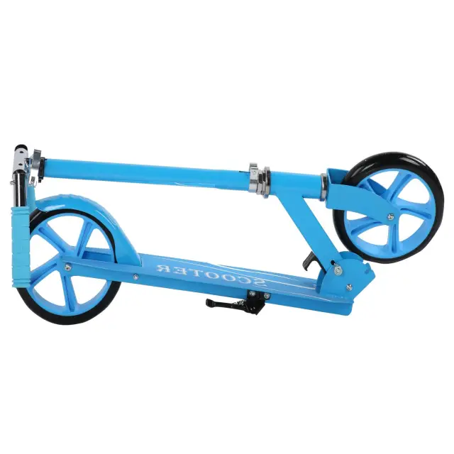 Adult Children Foldable Scooter Adjustable Height Heavy Construction Scooter