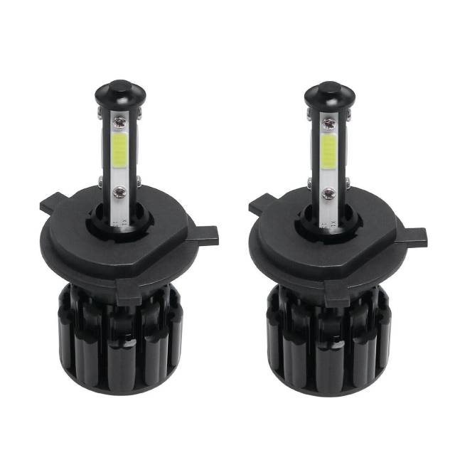 2xH4 LED Headlight Bulbs High/Low Beam Conversion Kit White 6500K 2400W 16000LM