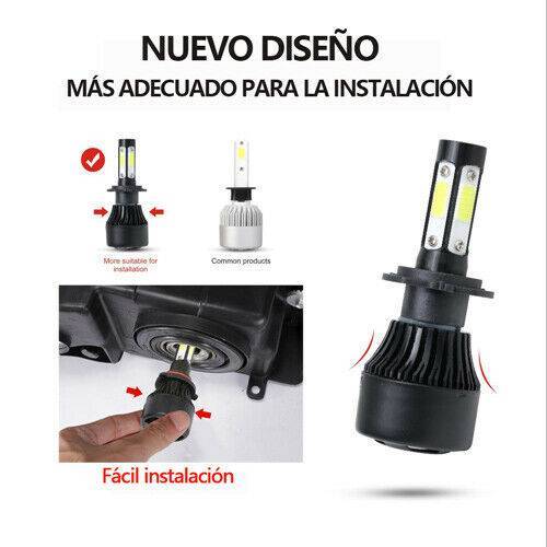 9005 LED Headlight Bulbs Conversion Kit High Low Beam HB3 FOG Light White 6500K