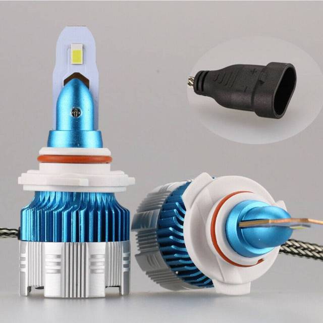 2PCS 9005 HB3 LED Headlight Bulbs Conversion Kit High Low Beam 6500K Cool White