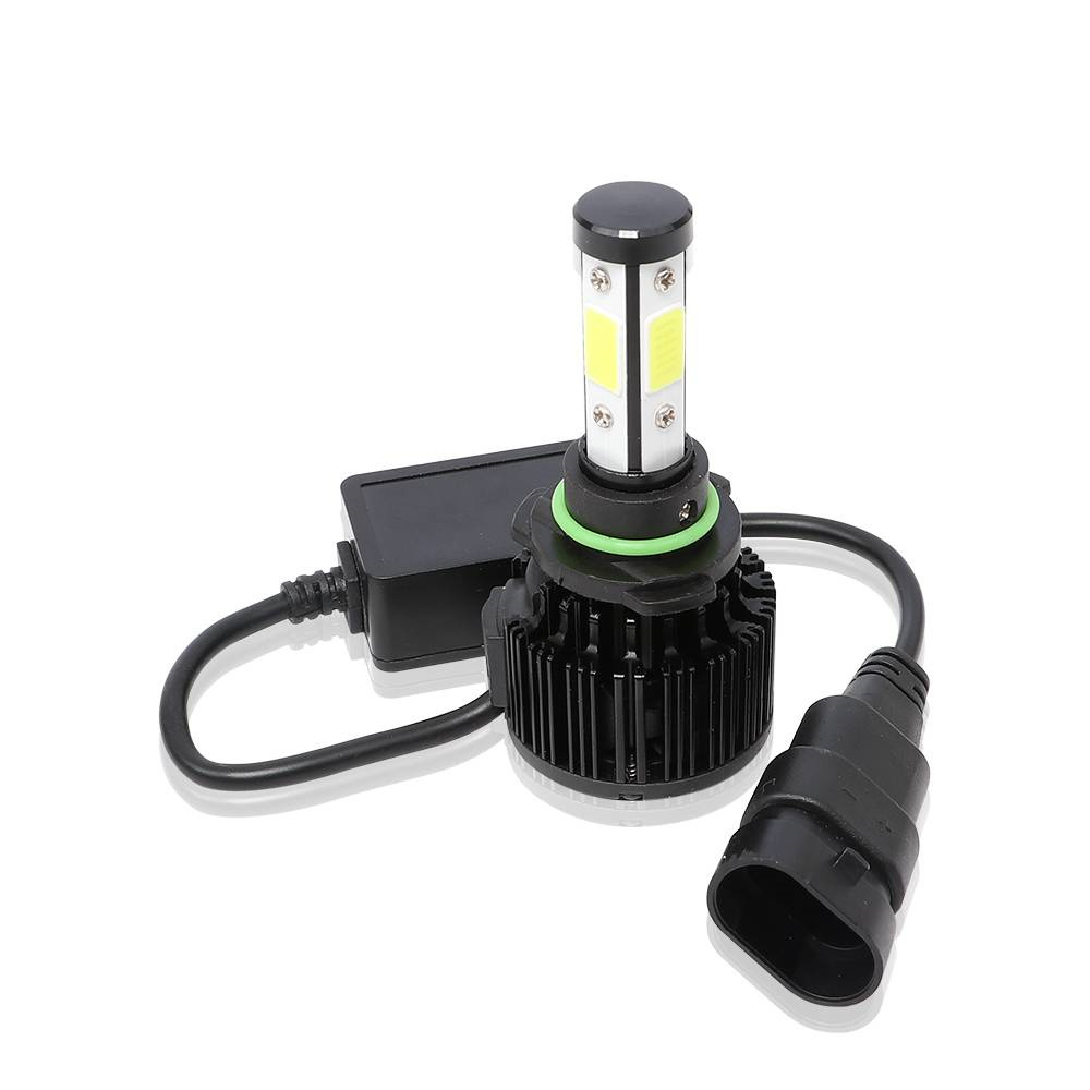 4 Sides 9006 HB4 120W 32000LM LED Headlight Conversion 6000K Low Beam Bulb Lamp