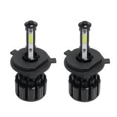 H13/9008 LED Headlight Bulbs Kit 4 Sided 360° High/Low Beam LED Bulbs 6500K