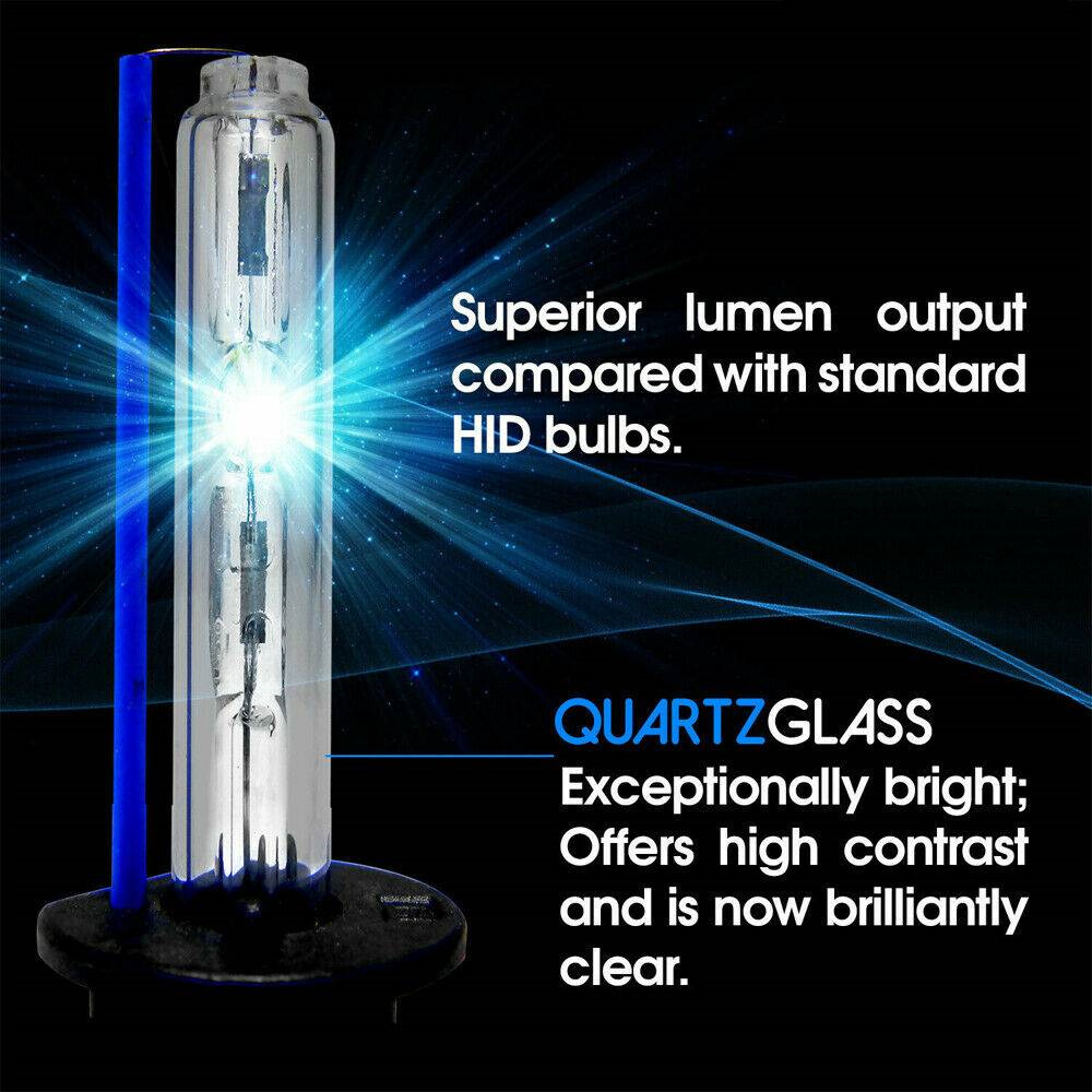 2PCS 9005 HID High Beam Fog Xenon Bulb Kit 8000K
