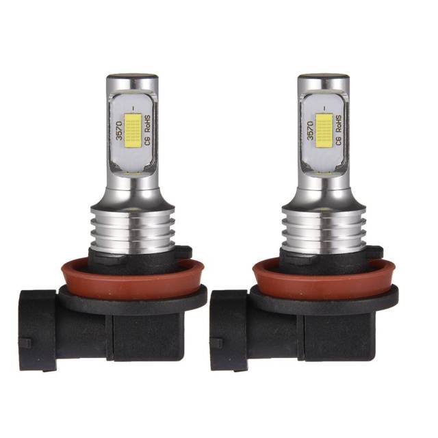 2X LED Headlight Low Beam Replace H11 Bulbs Cool White 6000K Fog Light