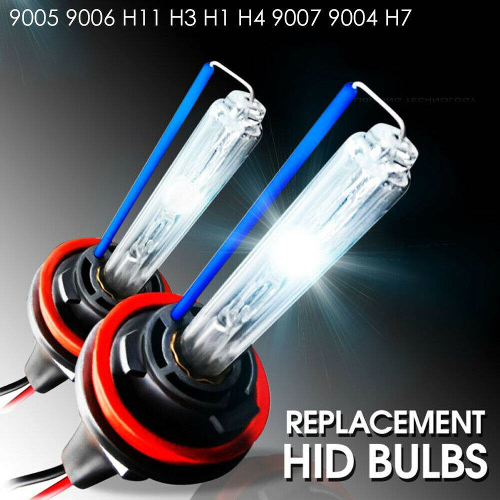 2PCS 9005 HID High Beam Fog Xenon Bulb Kit 8000K