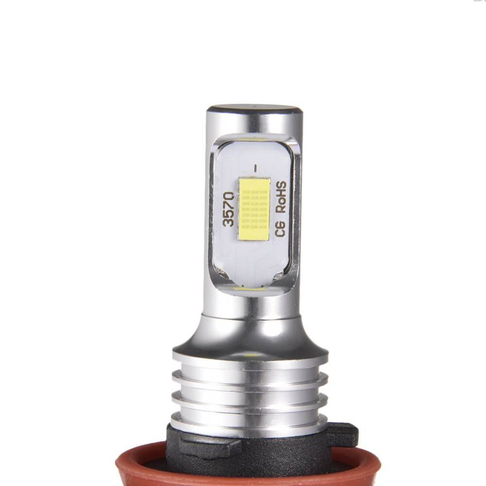 2X LED Headlight Low Beam Replace H11 Bulbs Cool White 6000K Fog Light