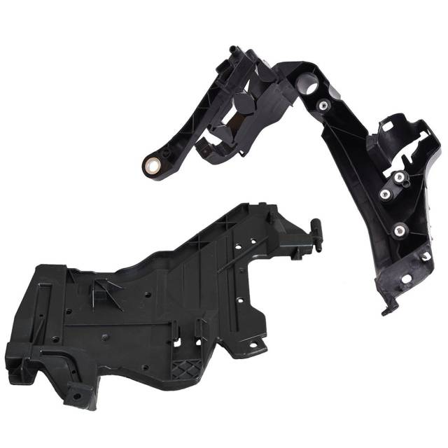 2PCS FOR Audi A4 S4 08-12 Front Drive Side Headlight Mount Support Plate Bracket