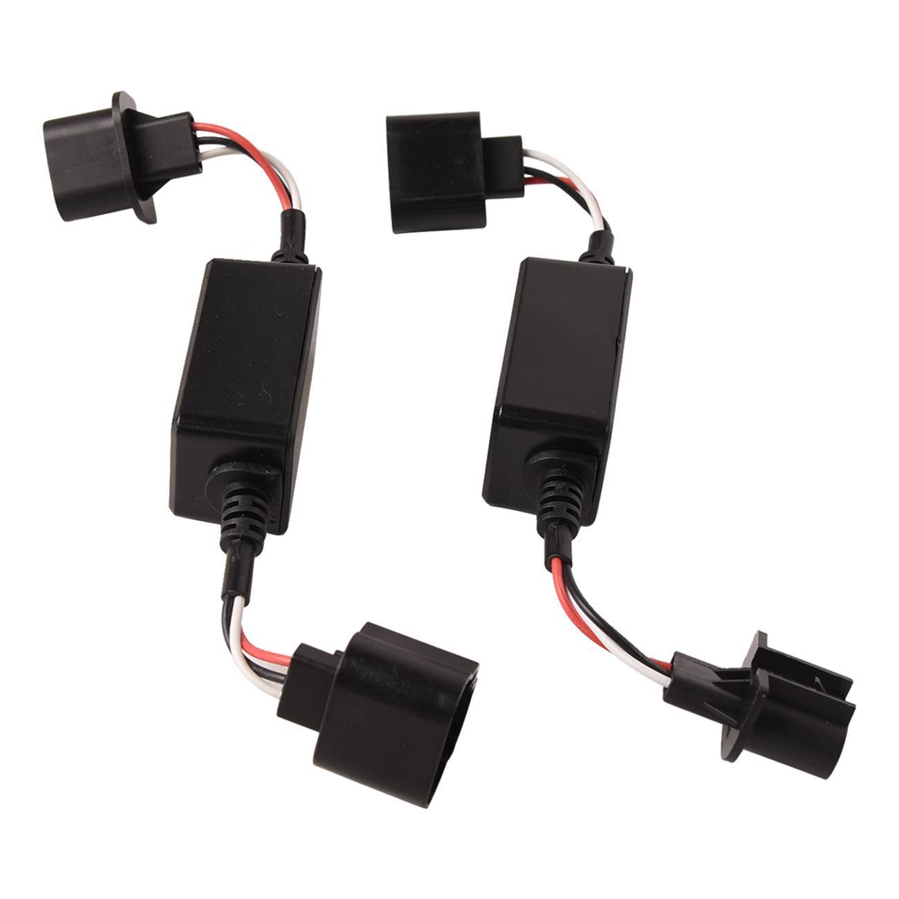 H13 9008 LED Headlight Kit Bulb Resistor Canbus Error Free Recorder Anti Flicker