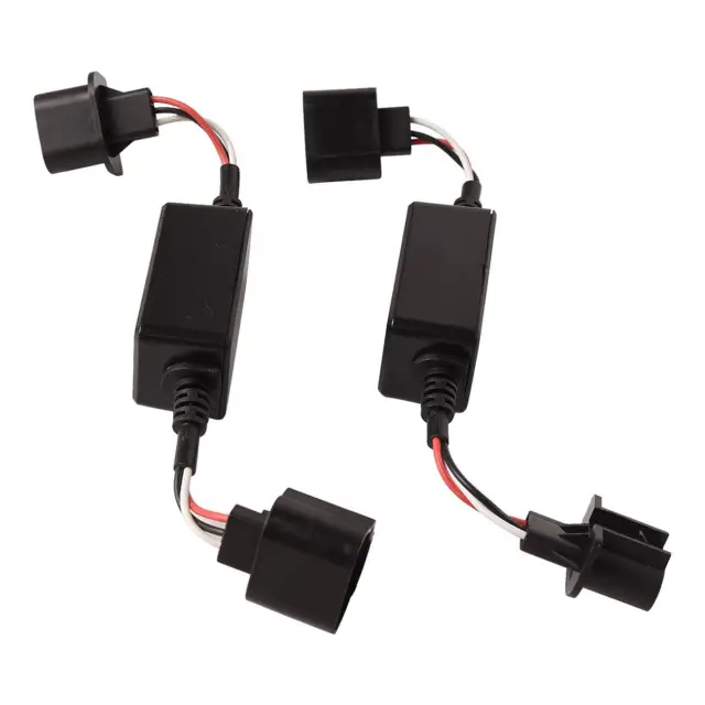 H13 9008 LED Headlight Kit Bulb Resistor Canbus Error Free Recorder Anti Flicker
