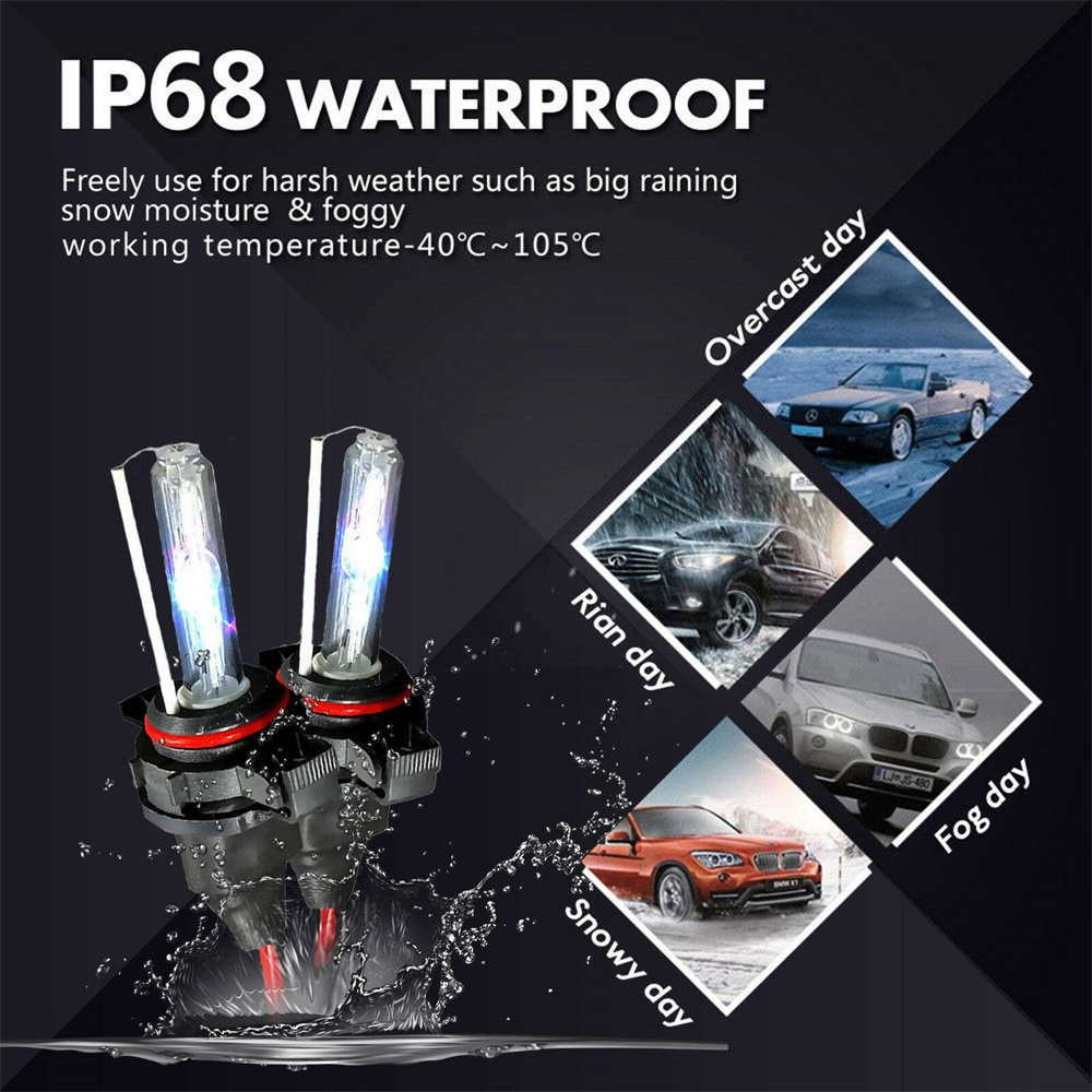 2PCS 3000K 9005 HID Kit Xenon Bulb Headlight Fog Ballast