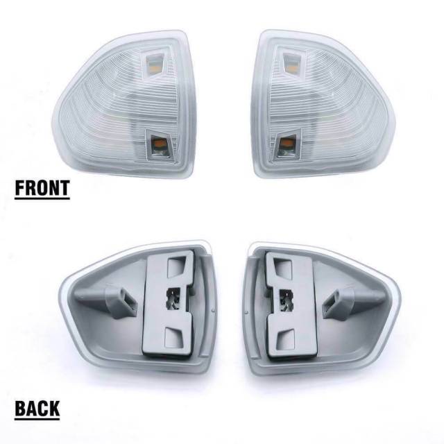 LED Side Mirror Turn Signal Light Kit For Dodge Ram 1500 2500 3500 Clear Lens