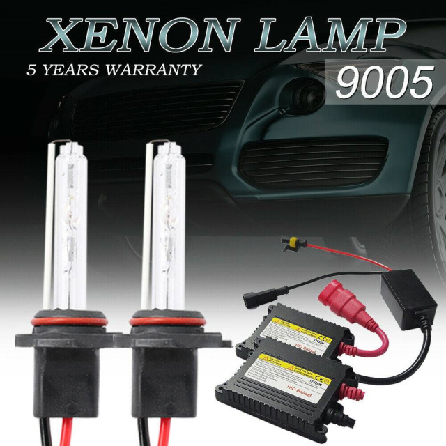 2PCS 3000K 9005 HID Kit Xenon Bulb Headlight Fog Ballast