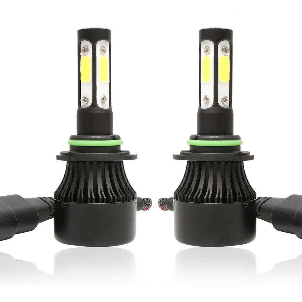 9006 LED Headlight Bulbs Kits HB4 Fog Light High Low Beam 6500K 2400W 360000LM