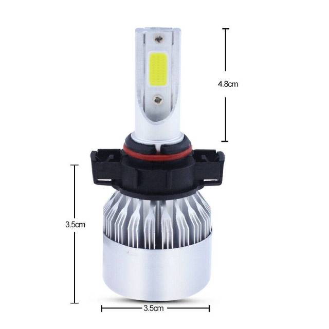 4PCS 5202 LED Fog Light Bulbs 6000K Xenon White High Power