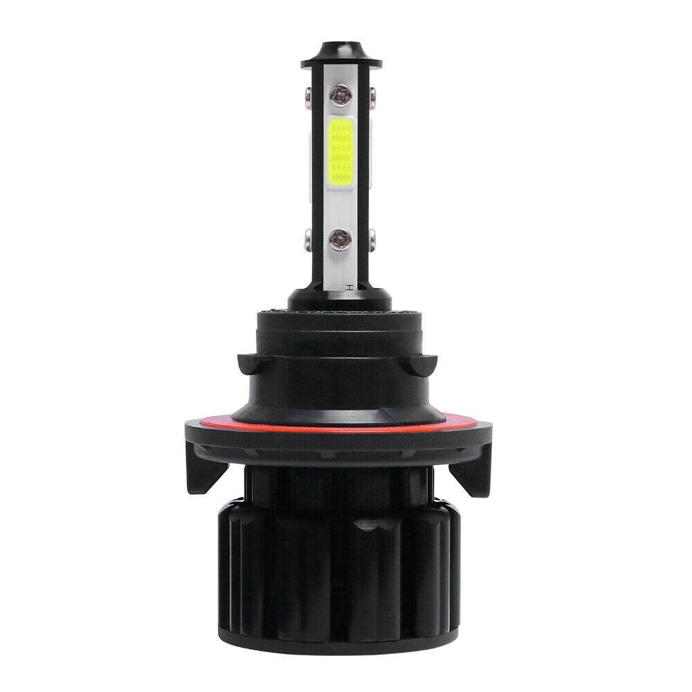 4PCS 4-sided H13 LED Headlight Bulb High Beam 6000K White