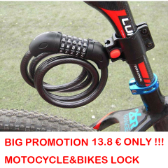 ONLY 13.8 € bikes&motocycle lock  FREESHIPPING IN GERMANY