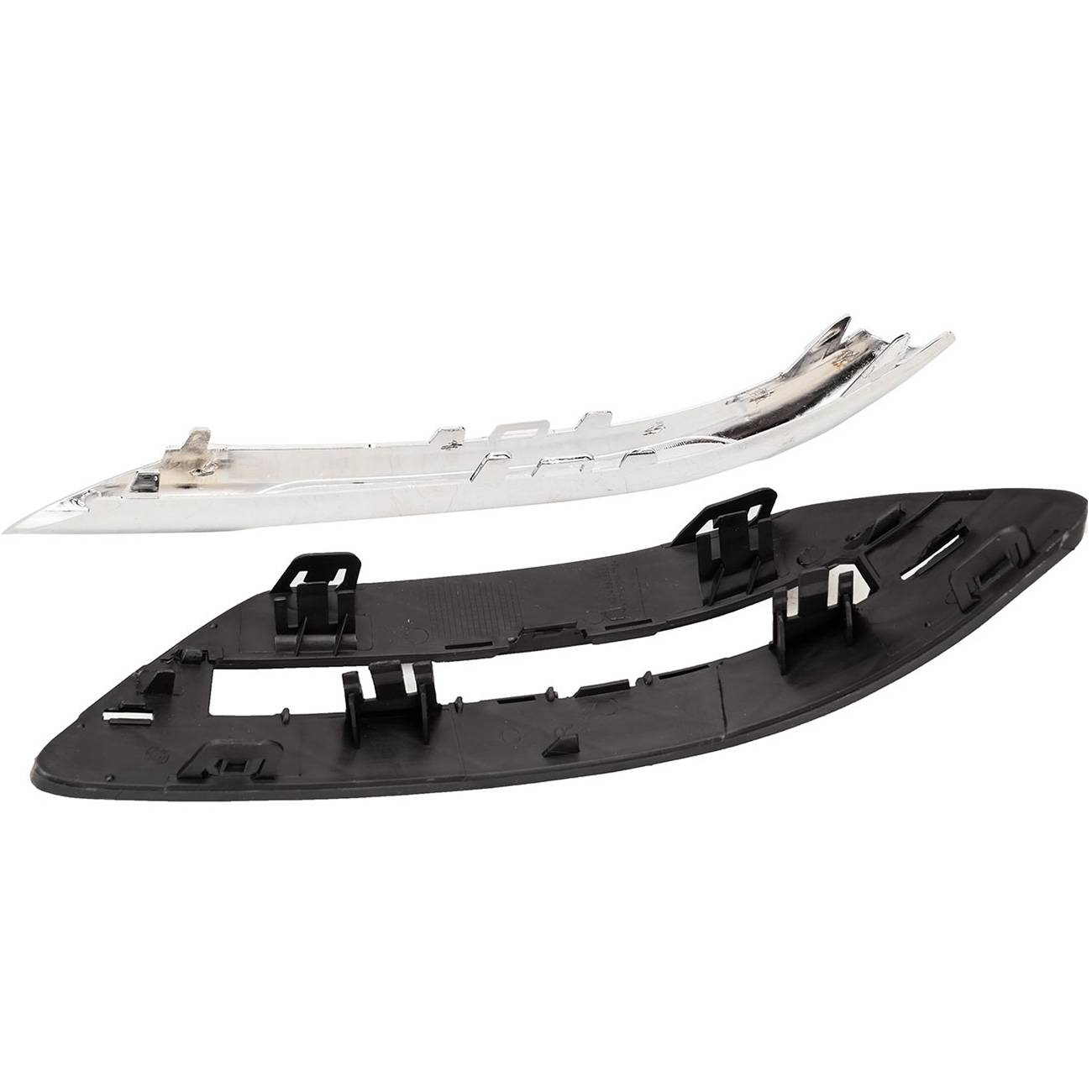 2X Daytime Running Light Insert Bezel Grille Front for Mercedes W204 2048803224